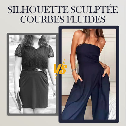 Jumpsuit sans manches avec poches